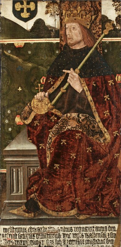 Saxon Kings Frieze (Athelstan), c.1515 (?), oil on oak panel
LDSAL 509.1; ScharfLXXVIII