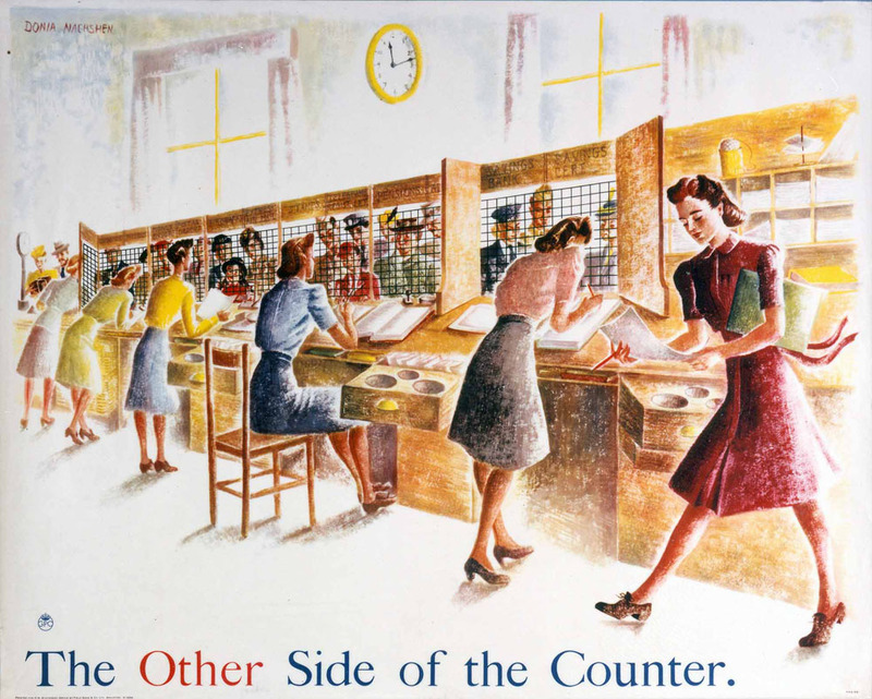 The Other Side of the Counter. PRD 312, 1943, POST 110/3196