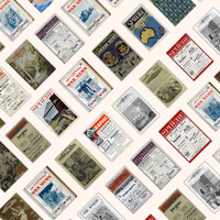 Front covers of The Illustrated London News, The Illustrated War News, The Graphic & The Sphere.