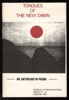 On the anthology's cover there is a black and white rocky seascape with a red sun rising above it. The text on the cover page suggests that the publication was part of the 'Festival of Revolution, March 10-13, Grenada, 1981'.