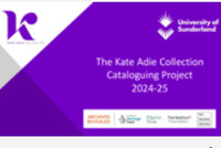 The Kate Adie Collection Cataloguing Project 2024-2025