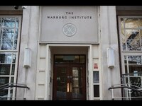 External entrance to the Warburg Institute. 