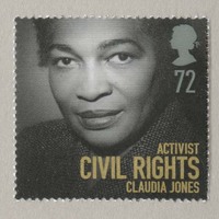 Claudia Jones commemorative stamp