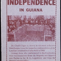 The battle for independence in Guiana