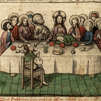 taken from a 15th century German manuscript (Chapter 16 of Speculum Humanae Salvationis)