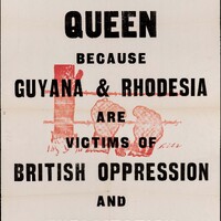 Guyana People’s Progressive Party poster