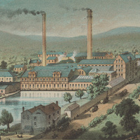 Horton Kirby Paper Works, South Darenth, Kent. From: Orient Steam Navigation Company, Ltd. Illustrated guide of the Orient Line of steamers between England & Australia. London: Maclure & Macdonald, [1883?] [FCDO Historical Collection OVERSIZE HE601.G73 ORI] See section 4 of this online exhibition.