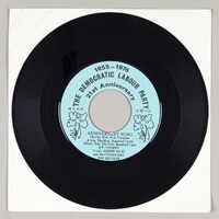 Barbados Democratic Labour Party 21st anniversary song vinyl
