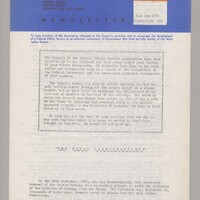 C.L.R. James’ copy of Federal Public Service Association of the West Indies newsletter