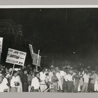 Photograph of May Day rally
