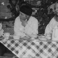 Edith 'Edy' Craig, Clare 'Tony' Atwood and Chris St John at Smallhythe Place | © National Trust Images
