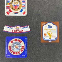 Commemorative beer labels from 1994 D-day anniversary IWM LBY K. 95/2188